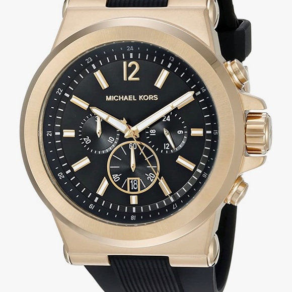 Michael Kors Men’s Dylan black watch - Picture 5 of 5